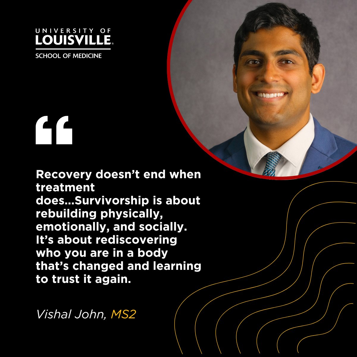 “True healing includes more than what we do in hospitals.” 

Vishal John helped launch Rock Cancer, a free climbing program for young cancer survivors. 

This National Cancer Survivors Month, learn how med students are supporting recovery beyond medicine: ow.ly/TV1Q50W8hNT