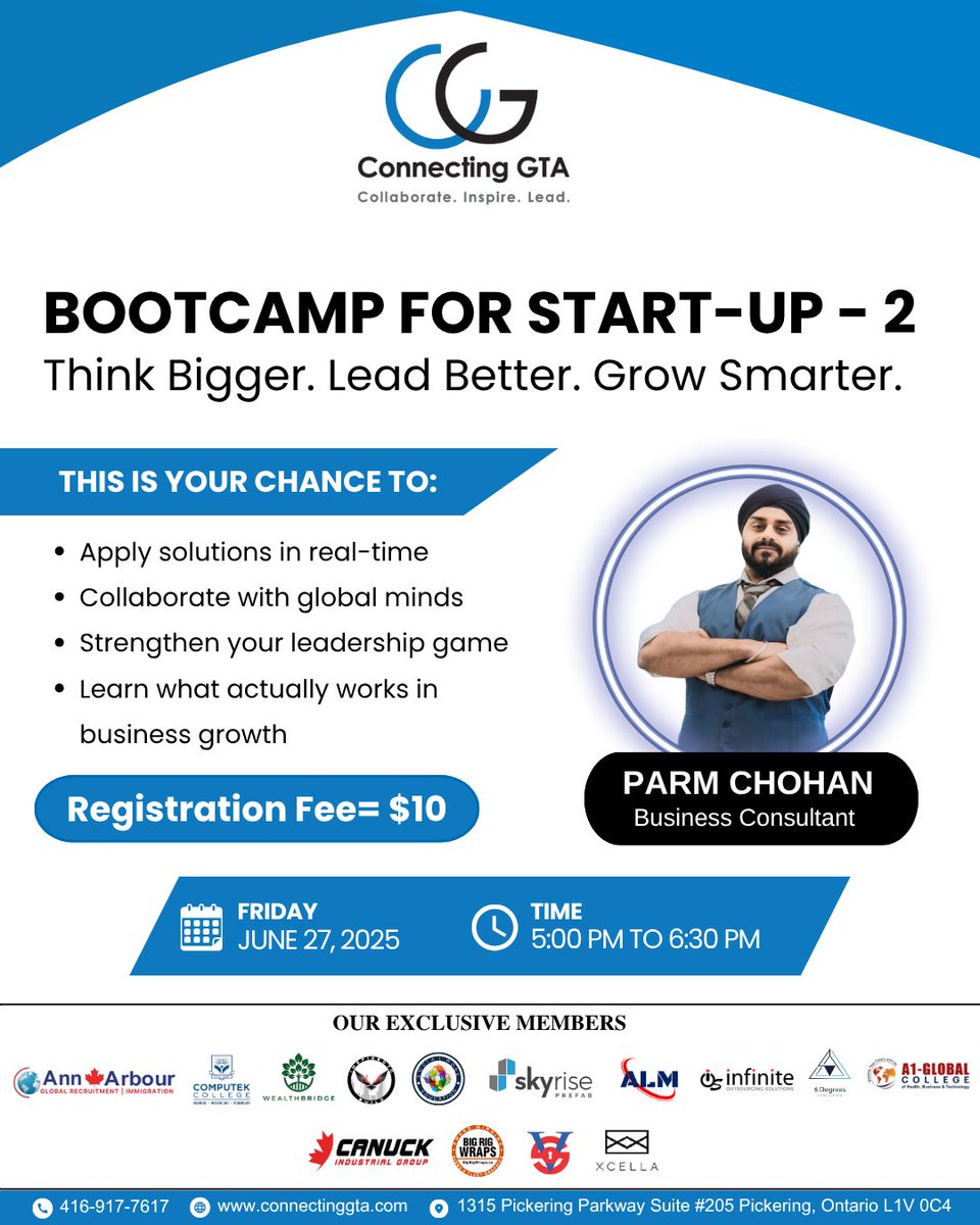 Join the Strategy &amp; Tactics for Business Growth Masterclass — a virtual experience designed for solopreneurs, CEOs, and business owners.

📍 Join from anywhere in the world!
Register: cgta.club/event-6035052