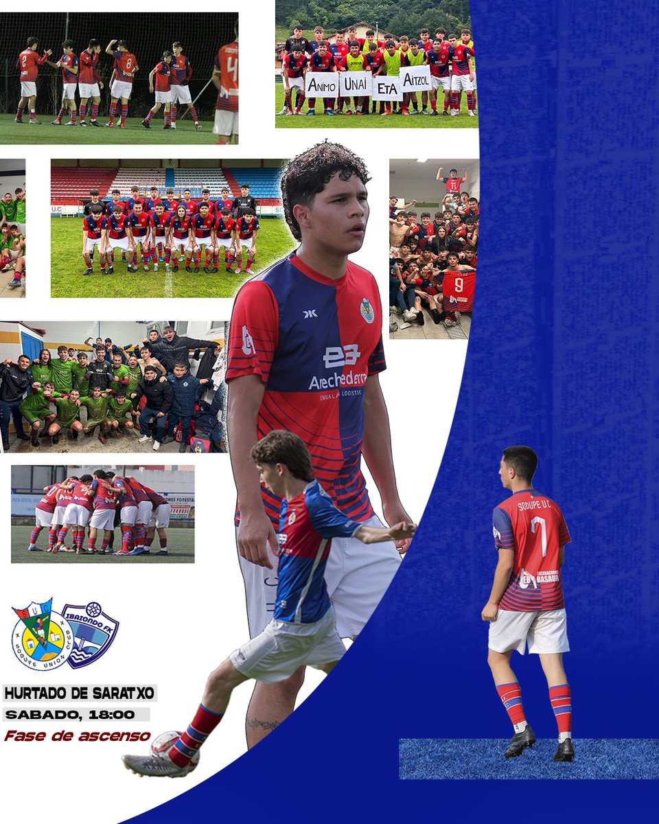 ¡ASCENSO A PRIMERA EN JUEGO!

🏟️Animamos a tod@s a acudir este sabado a las 18:00 al Hurtado de Saratxo