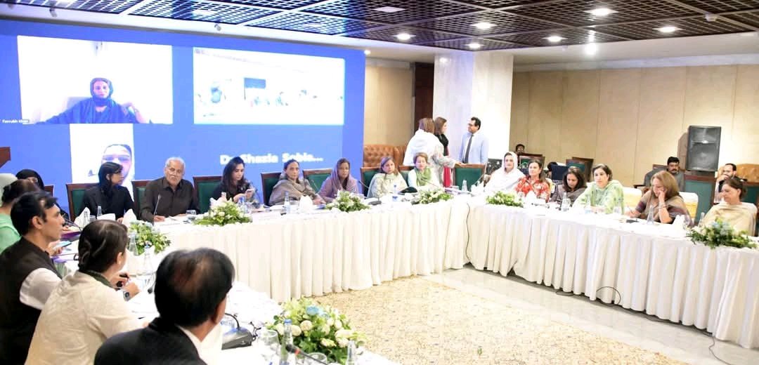 manangh233's tweet photo. Islamabad: Central Leader PPP MNA Dr Nafisa Shah attended The Women’s Parliamentary Caucus (WPC), under the leadership of its Secretary, Dr. Shahida Rehmani, MNA, organized a Roundtable on “Federal Budget FY2025-26: Gender Responsive Budgeting for Women’s Empowerment in Pakistan https://t.co/6kMBhAppti