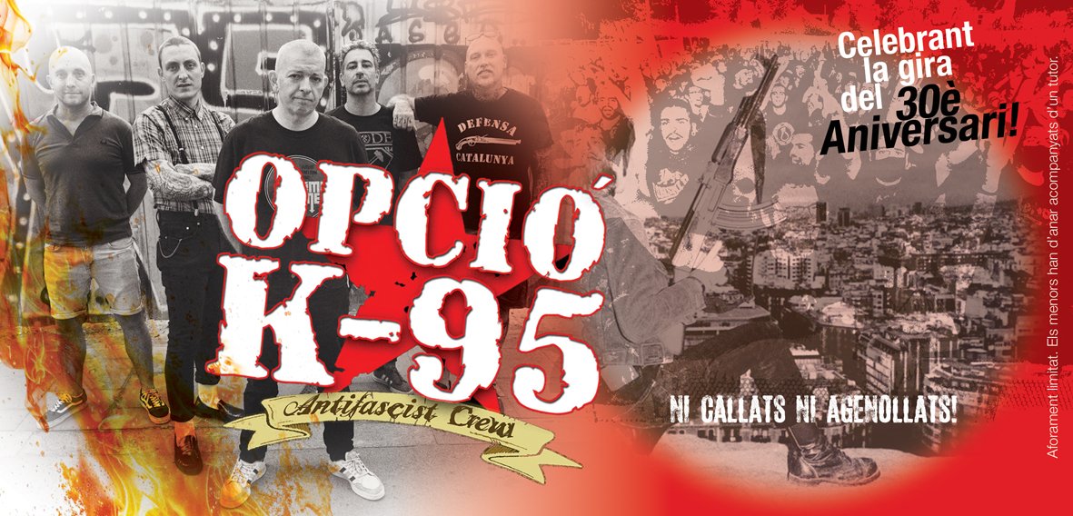 In-Somni Festival (@insomnifestival) on Twitter photo 📣 Sin duda, de las mejores bandas de rock protesta! El 28/06 en SFG <a href="/reincidentesofi/">Reincidentes</a> repasa 28 discos y presenta "Peligro" ✊🎶 Además junto a <a href="/opcioK95/">OPCIO K 95</a> ilustres del Oi y el punk en Catalunya ||☆|| Entradas en in-somni.info ● <a href="/Dirty_Rock/">Dirty Rock Magazine</a> <a href="/rockestatal/">Revista Rock Estatal</a> <a href="/RockTotalweb/">RockTotal</a> 📣 Sin duda, de las mejores bandas de rock protesta! El 28/06 en SFG <a href="/reincidentesofi/">Reincidentes</a> repasa 28 discos y presenta "Peligro" ✊🎶 Además junto a <a href="/opcioK95/">OPCIO K 95</a> ilustres del Oi y el punk en Catalunya ||☆|| Entradas en in-somni.info ● <a href="/Dirty_Rock/">Dirty Rock Magazine</a> <a href="/rockestatal/">Revista Rock Estatal</a> <a href="/RockTotalweb/">RockTotal</a>