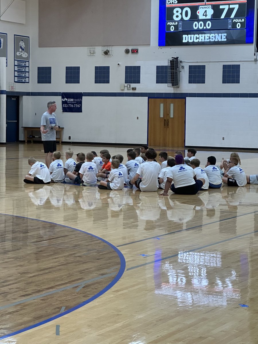 Boys 3-5 grade Basketball Camp  wrapped it up today! What a great week of competition and fun!