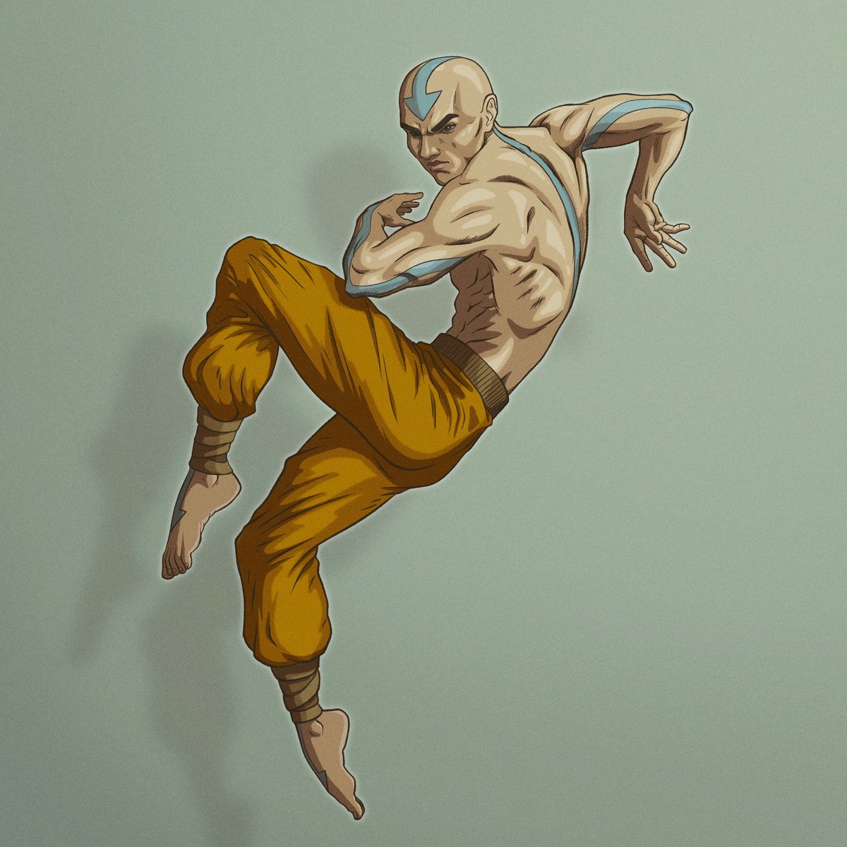 Drew an airbender #atla #airbender