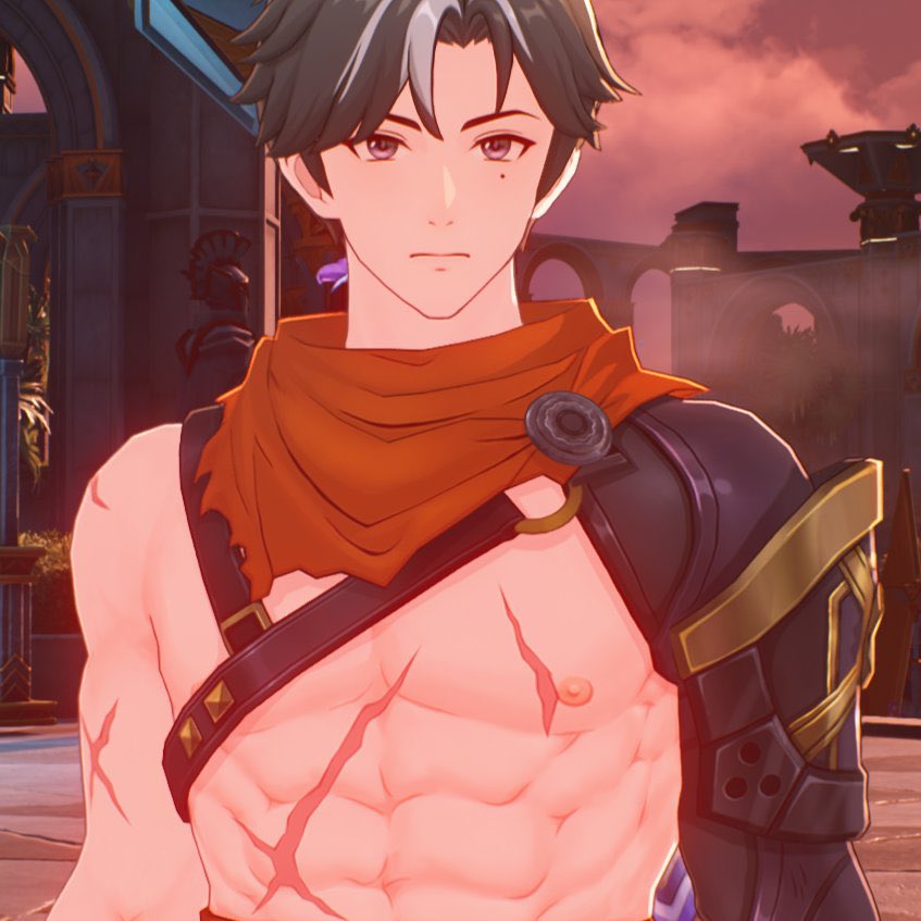 catmncer's tweet photo. WUWA MALE NPCS HAVE NIPPLES... https://t.co/HonB6Yk0Xf