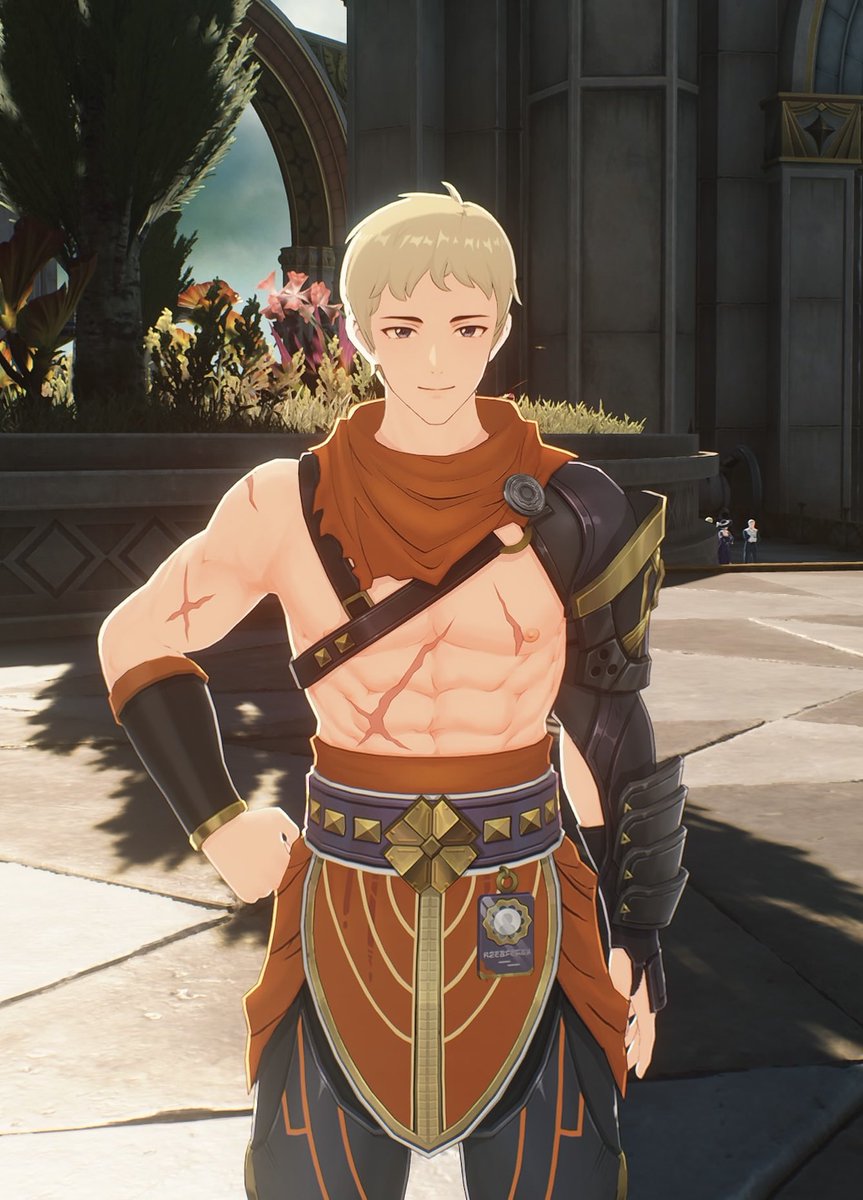 catmncer's tweet photo. WUWA MALE NPCS HAVE NIPPLES... https://t.co/HonB6Yk0Xf