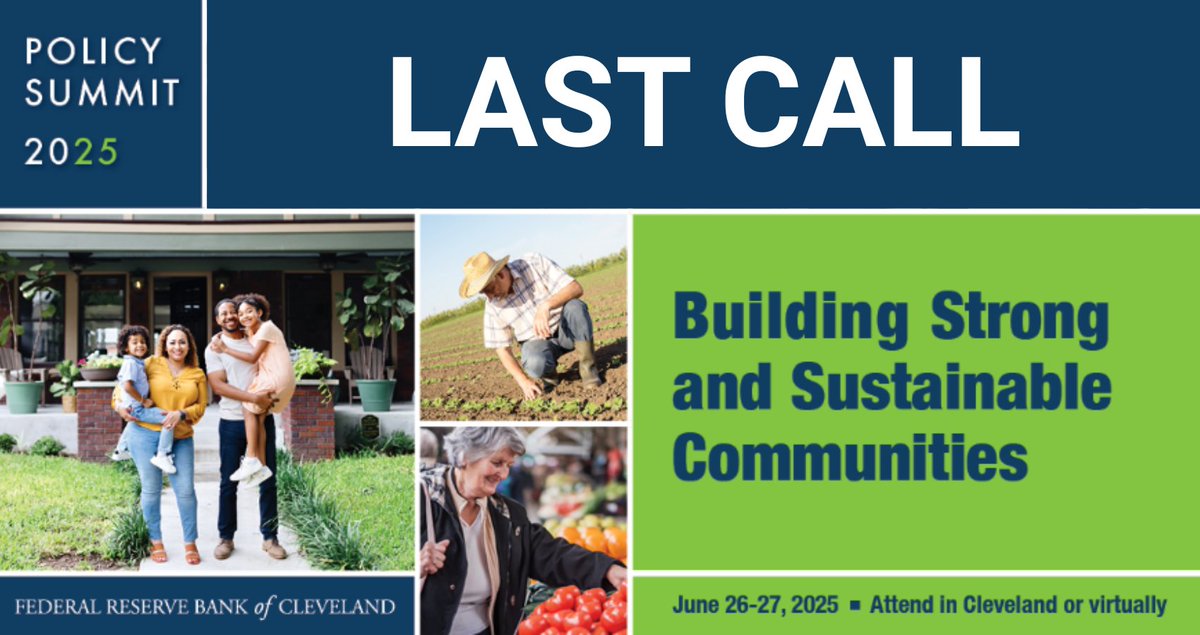 To do: Register for #PolicySummit2025 ✔   

In-person registration closes June 13. Don’t miss out on timely and relevant information and discussions about policies and programs affecting lower-income communities across the US, plus networking. clefed.org/45fKCYN