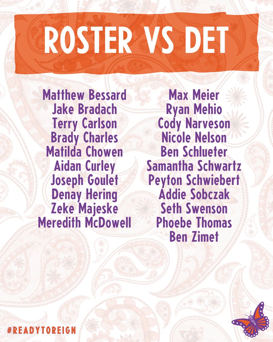 Soon to emerge from the cocoon for our opening series. 🦋