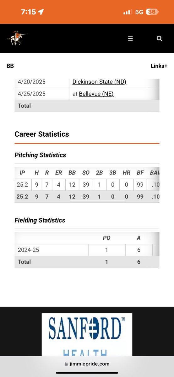 benbohlmann1's tweet photo. RHP TRANSFER PORTAL 
-1st team all conference 2025
-2025 conference reliever OTY 
FB 90-93
SL 84-86
CH 83-85 
@UncommittedUsa 
@BUncommitted https://t.co/H751wzolhI