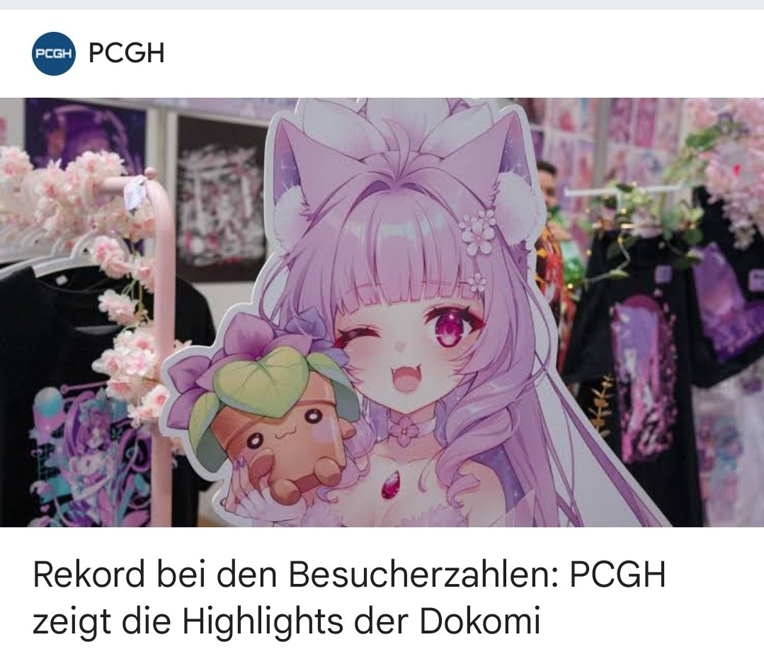 TayAltrus @Dokomi, @ShiroCo, @Animagic (@tayaltrus) on Twitter photo Die kenn ich doch irgendwo her.....
<a href="/MiaowPhinea/">MiaowPhinea🌸🌱 Vtuber</a>
pcgameshardware.de/Cosplay-Thema-… Die kenn ich doch irgendwo her.....
<a href="/MiaowPhinea/">MiaowPhinea🌸🌱 Vtuber</a>
pcgameshardware.de/Cosplay-Thema-…