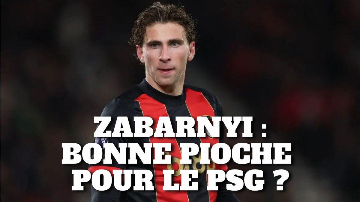Paris United (@parisunited75) on Twitter photo 🖥️⚽️ ZABARNYI (Bournemouth FC) est-il la bonne recrue pour le PSG ?
Décryptage avec <a href="/HugoCappelaere/">Hugo Cappelaere</a> et <a href="/clementpernia/">Clément Pernia</a>
youtu.be/9ay6U8txz0I?si… 🖥️⚽️ ZABARNYI (Bournemouth FC) est-il la bonne recrue pour le PSG ?
Décryptage avec <a href="/HugoCappelaere/">Hugo Cappelaere</a> et <a href="/clementpernia/">Clément Pernia</a>
youtu.be/9ay6U8txz0I?si…