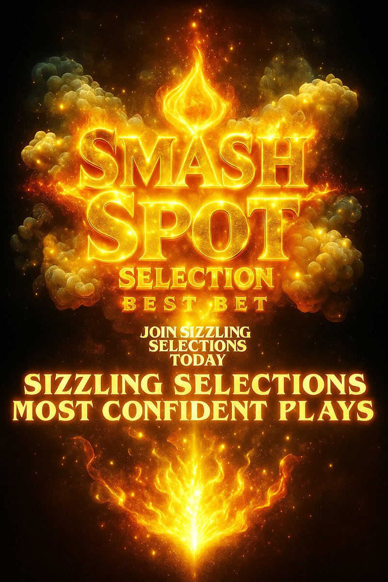 SizzlingSports's tweet image. 2 MLB FREE 3U SMASH SPOTS 💎🔨
----------------------------------
STARTS AT 1:10 PM EST 🔥🔥🔥

RT/LIKE + REPLY AND I'LL SEND IT RN‼️

MUST BE FOLLOWING✅
@SizzlingSports