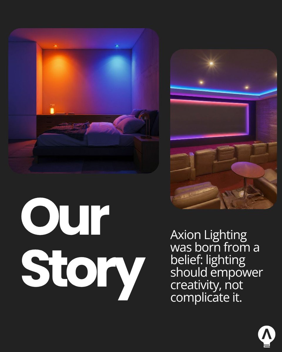 AxionLighting's tweet photo. Smart lighting doesn’t have to be complicated. We make integration simple, service personal, and quality affordable. Born from a belief: lighting should empower creativity, not complicate it.
Whether you’re an integrator, electrician, or DIYer—we’ve got you.

#SmartLighting #DMX https://t.co/eksaEKvlh3