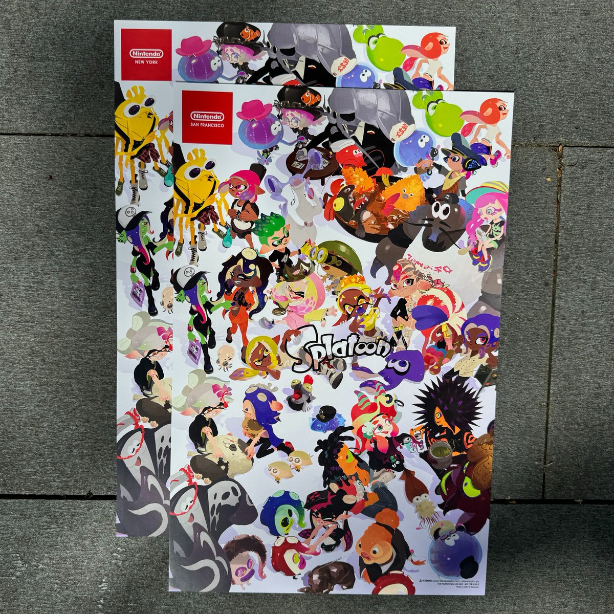 Nintendo NEW YORKとNintendo SAN FRANCISCOでも、『スプラトゥーン