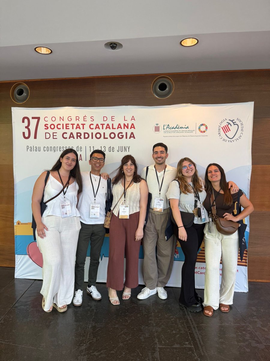 iCorGTrias's tweet photo. L'#iCorGermansTrias al #CatCardioCongres37🫀

Notable representació de l'Àrea del Cor de l'#HGermansTrias al 37è Congrés de la Societat Catalana de Cardiologia en les dues primeres jornades de l'edició d'enguany.

#Cardiologia https://t.co/6oiCwMkEPY