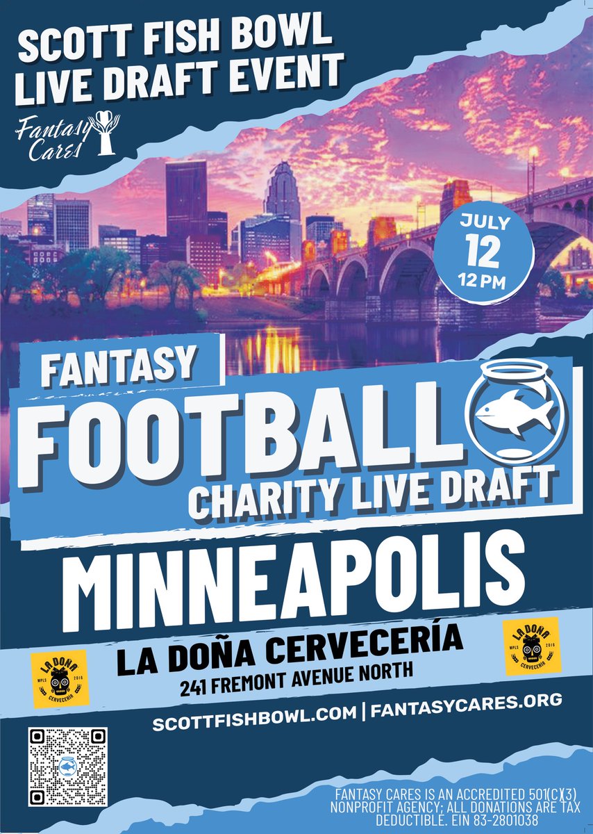 JC (@jcmoneydesign) on Twitter photo The <a href="/TheSportsAffili/">The Sports Affiliation</a> is donating Vikings/Patriots Preseason Tickets for the August 16th game! Get a chance to win them at the #SFB15 Minneapolis LIVE event on July 12th!
Package = (2 Endzone Tickets) Row 5 seats 9&10! Also 2 SKAL Beanies from Affiliatied Swag!
👇Event Flyer👇 The <a href="/TheSportsAffili/">The Sports Affiliation</a> is donating Vikings/Patriots Preseason Tickets for the August 16th game! Get a chance to win them at the #SFB15 Minneapolis LIVE event on July 12th!
Package = (2 Endzone Tickets) Row 5 seats 9&10! Also 2 SKAL Beanies from Affiliatied Swag!
👇Event Flyer👇