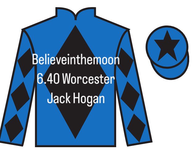 GaryHanmerRacing (@ghanmerracing) on Twitter photo Believeinthemoon makes her stable debut this evening <a href="/WorcesterRaces/">Worcester Racecourse</a> with <a href="/hoganjack99/">Jack Hogan</a> on board Believeinthemoon makes her stable debut this evening <a href="/WorcesterRaces/">Worcester Racecourse</a> with <a href="/hoganjack99/">Jack Hogan</a> on board