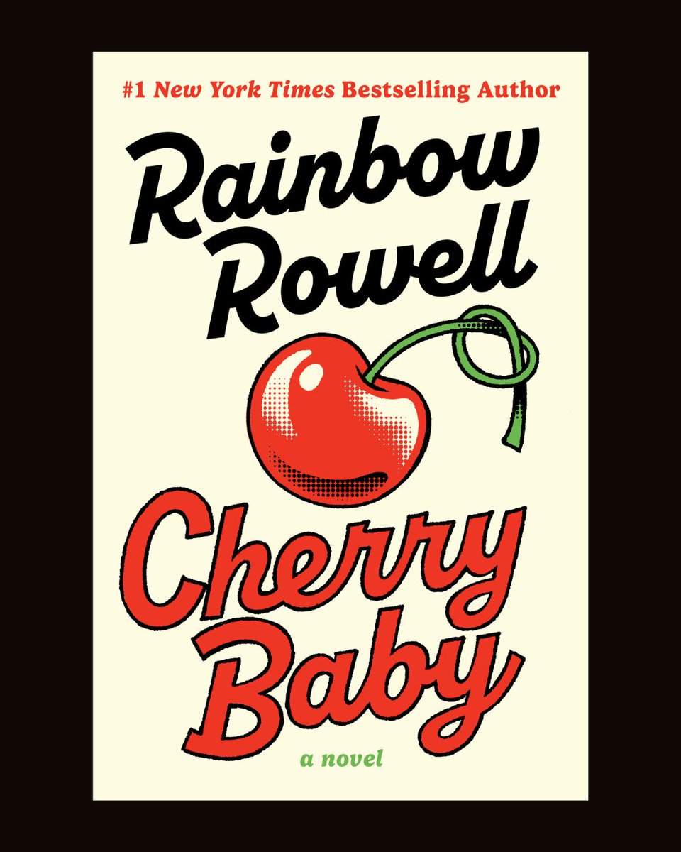 My next book is called 🍒CHERRY BABY🍒, and it's coming in APRIL 2026.
<a href="/people/">People</a> has all the details -- people.com/rainbow-rowell… Preorder wherever you love to buy books!