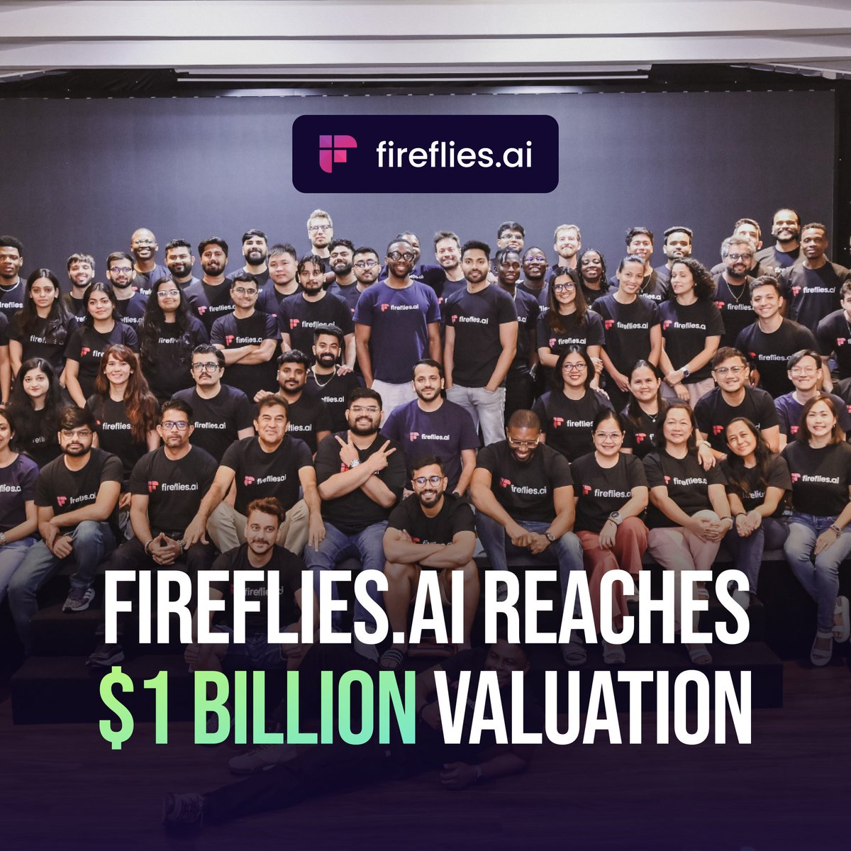 Fireflies has crossed the $1 billion valuation mark with our recent tender offer!

We’ve done this while staying profitable, growing rapidly, and without raising primary capital since 2021.

This milestone means a lot, not just because of the number, but because it allowed us to