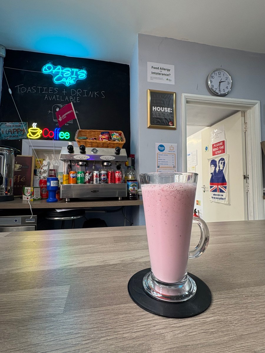 Milkshakes now available at The Oasis Cafe Aylesbury

Open to the public Monday - Friday 12 noon - 2pm

📍The Oasis Cafe, 100a Walton Street, Aylesbury, HP21 7QP

 #TheOasisCafe #aylesbury #bucks #theoasispartnership