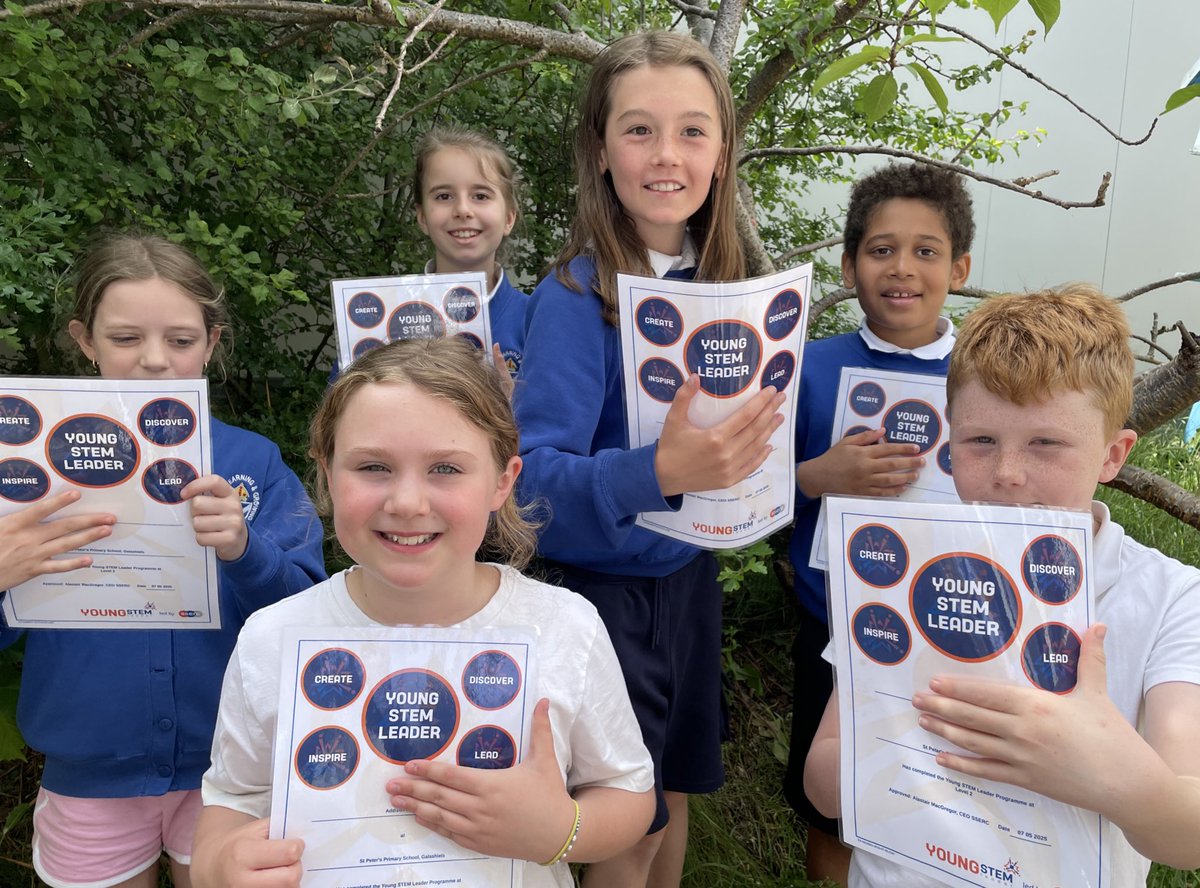 St Peter's PS (@stpetersgala) on Twitter photo Young STEM Leader award certificates were handed out in P5 today. Our hard work throughout the Climate Smarter programme has been recognised and we couldn’t be more pleased! <a href="/STEMScotBorders/">STEMScotBorders</a> <a href="/Stemovators/">Stemovators</a> <a href="/SBCEducation1/">SBC Education</a> Young STEM Leader award certificates were handed out in P5 today. Our hard work throughout the Climate Smarter programme has been recognised and we couldn’t be more pleased! <a href="/STEMScotBorders/">STEMScotBorders</a> <a href="/Stemovators/">Stemovators</a> <a href="/SBCEducation1/">SBC Education</a>
