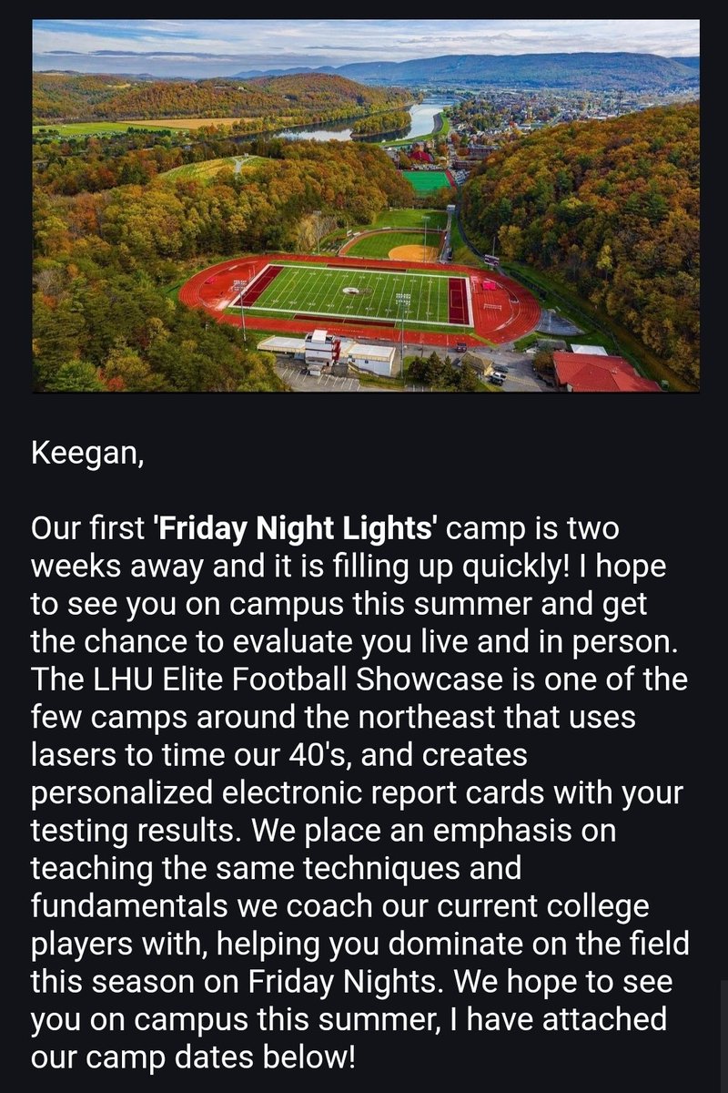 Keegan White (@wkeegan_77) on Twitter photo Thank you <a href="/LHU_Football/">Lock Haven Football</a> for the invite to the camp <a href="/BECoachKendrick/">Keegan Kendrick</a> <a href="/CoachMullins77/">Bryan Mullins</a> <a href="/KThornsberry55/">Kenny Thornsberry</a> <a href="/PrepRedzoneKY/">Prep Redzone Kentucky</a> <a href="/Ben_Shoultz/">Ben Shoultz</a> <a href="/BE_Chargers/">Bullitt East Football</a> Thank you <a href="/LHU_Football/">Lock Haven Football</a> for the invite to the camp <a href="/BECoachKendrick/">Keegan Kendrick</a> <a href="/CoachMullins77/">Bryan Mullins</a> <a href="/KThornsberry55/">Kenny Thornsberry</a> <a href="/PrepRedzoneKY/">Prep Redzone Kentucky</a> <a href="/Ben_Shoultz/">Ben Shoultz</a> <a href="/BE_Chargers/">Bullitt East Football</a>