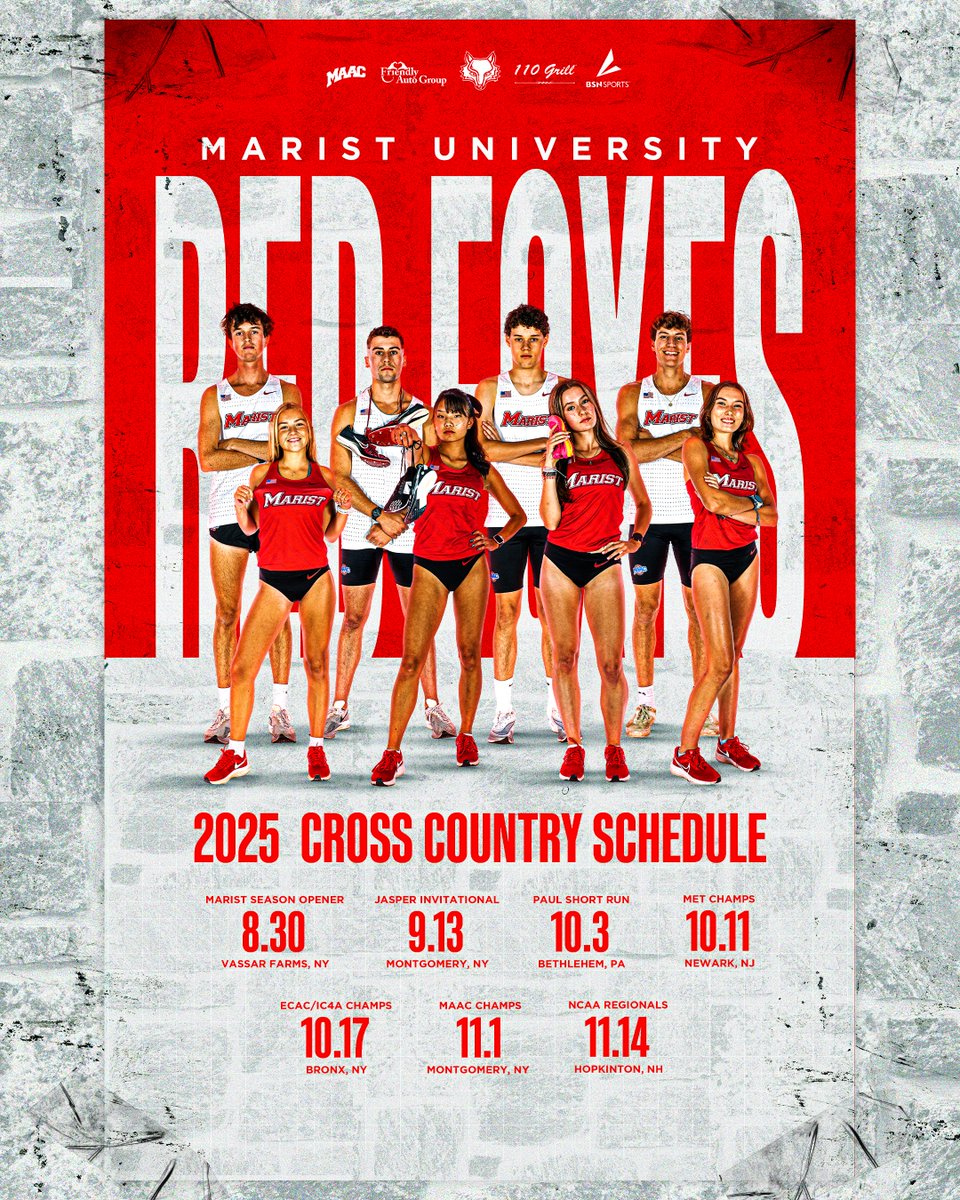 Marist XC and Track (@maristxctf) on Twitter photo Locked in for the long run 🦊
Catch <a href="/MaristXCTF/">Marist XC and Track</a> on the course this fall. Let the grind begin.
🔗 ow.ly/vYPk50W8uH3
#RunWithThePack 🦊 Locked in for the long run 🦊
Catch <a href="/MaristXCTF/">Marist XC and Track</a> on the course this fall. Let the grind begin.
🔗 ow.ly/vYPk50W8uH3
#RunWithThePack 🦊