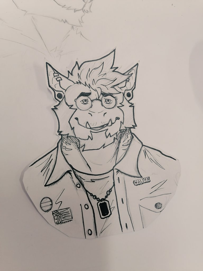 Shrikeartz's tweet image. Mr. Northworth

I gave it to a friend, I hope it&apos;s in good hands...