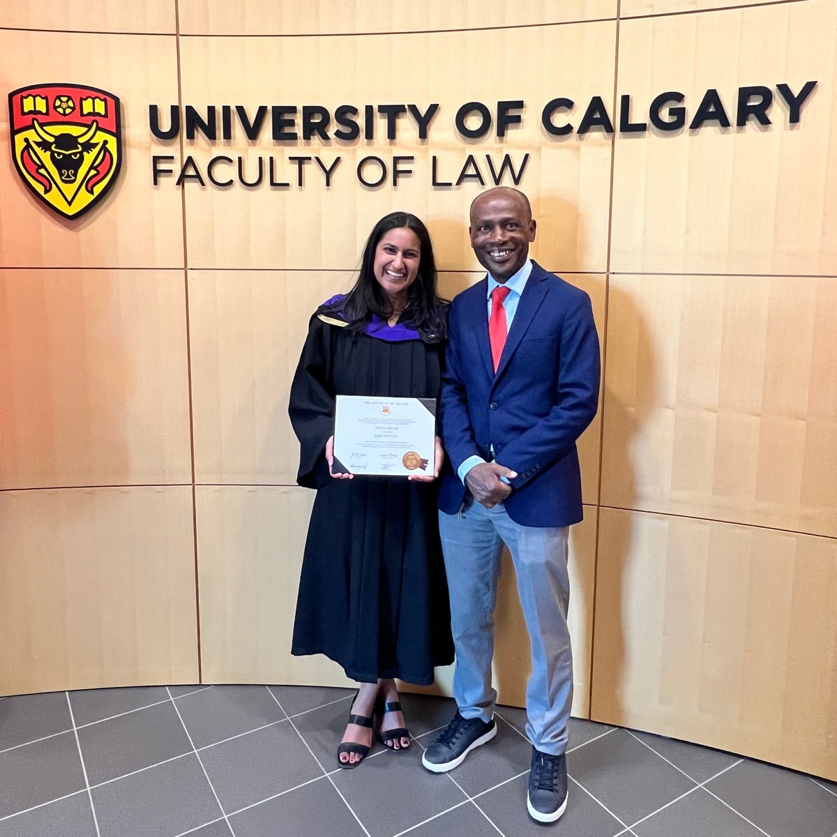 Dr. Gideon Christian (@profxtian) on Twitter photo Huge congrats to my student and amazing research assistant, Sabiha Meghji, on graduating from <a href="/UCalgaryLaw/">UCalgary Law</a> JD program. Thanks for all the amazing research assistantship over the years, Huge congrats to my student and amazing research assistant, Sabiha Meghji, on graduating from <a href="/UCalgaryLaw/">UCalgary Law</a> JD program. Thanks for all the amazing research assistantship over the years,