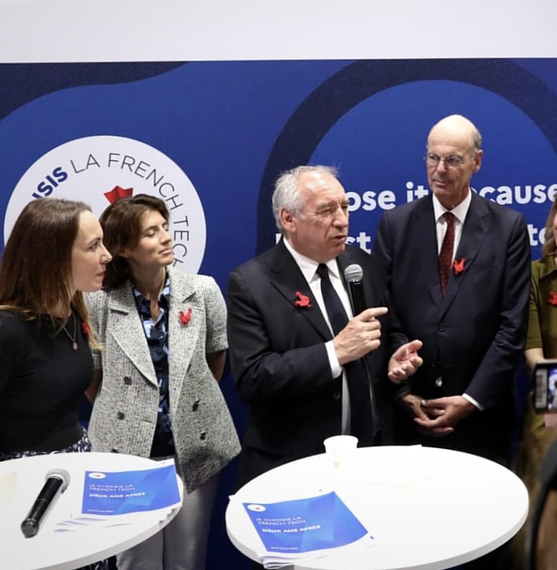 La French Tech (@lafrenchtech) on Twitter photo Accueil du Premier Ministre François <a href="/bayrou/">François Bayrou</a> ainsi que des ministres <a href="/Eric_R_Lombard/">Eric Lombard</a>, <a href="/LMarcangeli/">Laurent Marcangeli</a> et <a href="/ClaraChappaz/">Clara Chappaz</a> par la Directrice de la Mission French Tech <a href="/JulieHuguet10/">Julie Huguet</a> Accueil du Premier Ministre François <a href="/bayrou/">François Bayrou</a> ainsi que des ministres <a href="/Eric_R_Lombard/">Eric Lombard</a>, <a href="/LMarcangeli/">Laurent Marcangeli</a> et <a href="/ClaraChappaz/">Clara Chappaz</a> par la Directrice de la Mission French Tech <a href="/JulieHuguet10/">Julie Huguet</a>