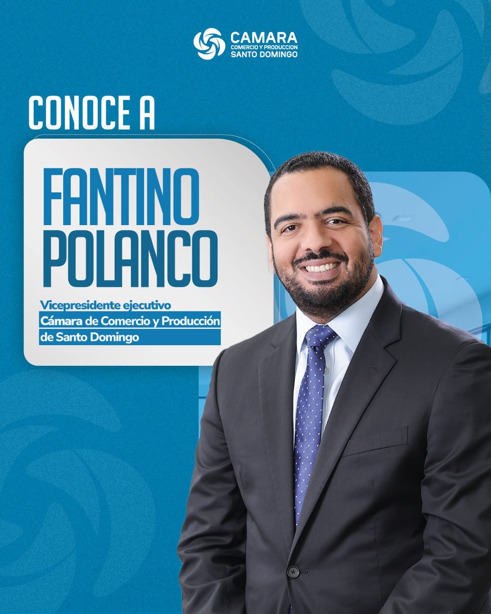 ¡La Cámara Santo Domingo tiene nuevo Vicepresidente ejecutivo! 

Fantino Polanco asume con una visión enfocada en eficiencia, transformación digital y apoyo continuo al empresariado. Un paso firme hacia una Cámara más moderna y conectada. 

🔗 Leer más: acortar.link/V11xRJ