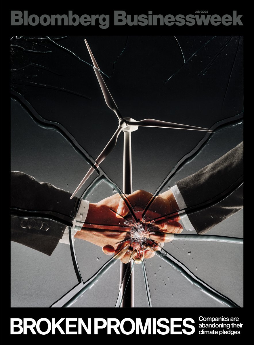 BradStone's tweet image. Coca-Cola, BP, FedEx, HSBC and countless other companies are quietly backing away from their environmental commitments.
A fateful retreat, on the cover of international editions of the July @BW:
bloomberg.com/news/features/… with other stories posting soon.