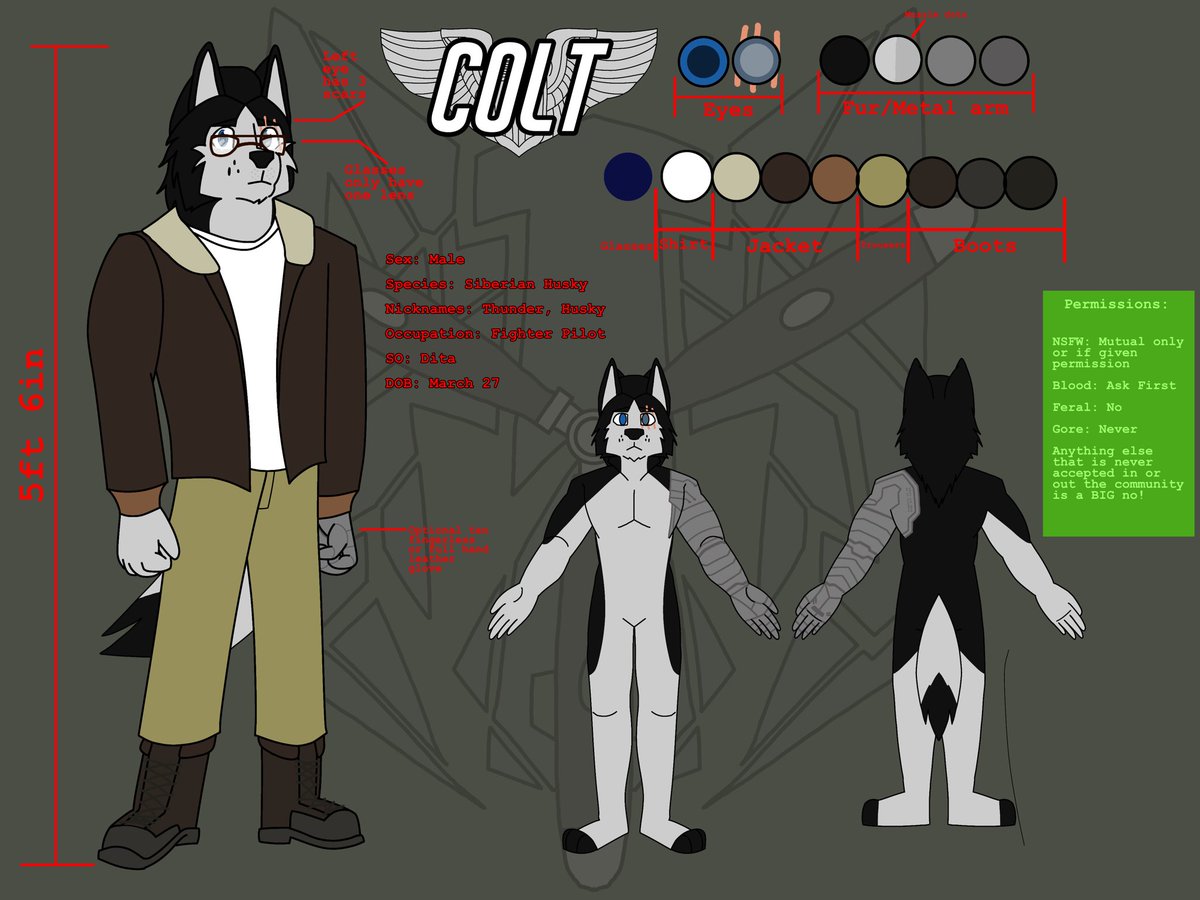 Colt_The_Husky's tweet photo. @kida_howlette I give him up as tribute to the snu snu https://t.co/Dsnvx2Yfn5