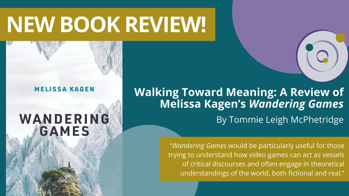 📣We have a new #bookreview for you! Check out this review by Tommie Leigh Mcphetridge to see how #videogames, #walking, and #storytelling come together in Wandering Games!

🔗Visit the link in our bio to read more!

#TeamRhetoric #booktwt #AcademicChatter