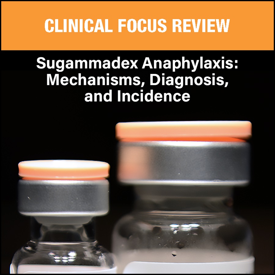 Sugammadex anaphylaxis is uncommon but potentially life-threatening. In a new review, Savic et al. review the literature and discuss the risks and benefits of sugammadex and neostigmine for reversal of neuromuscular blockade: ow.ly/4qxe50W7hjK