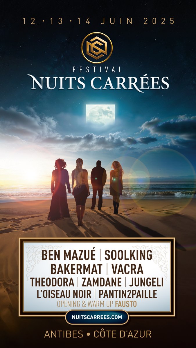 🎶 Les Nuits Carrées illuminent Antibes du 12 au 14 juin ! Hip-hop, électro, pop… une scène éclectique dans un cadre magique 🔥
📍Antibes
👉 cotedazurfrance.fr/offres/festiva…

#CotedAzurFrance #Departement06