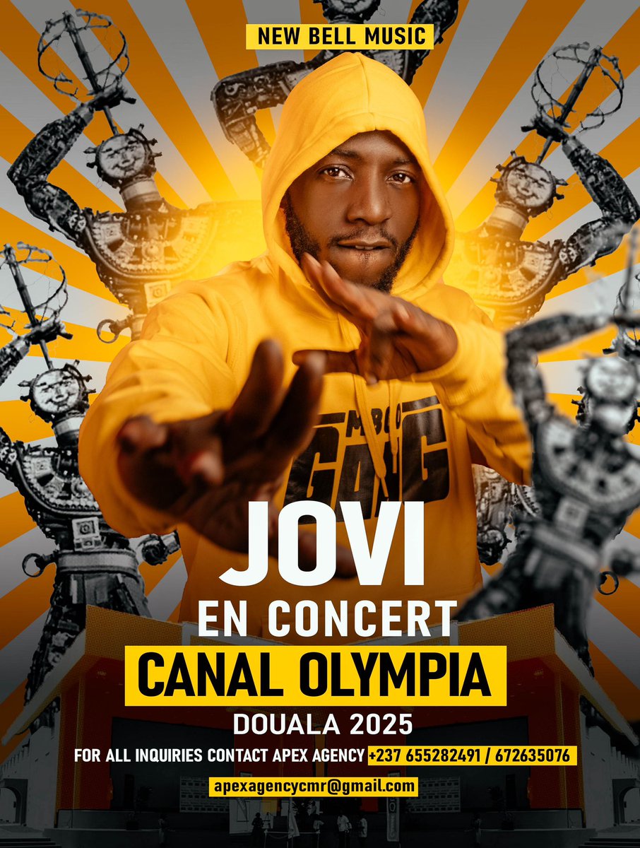 Jovi en Concert √ Canal Olympia Douala 2025

#Jovi #NewBellMusic #CanalOlympia