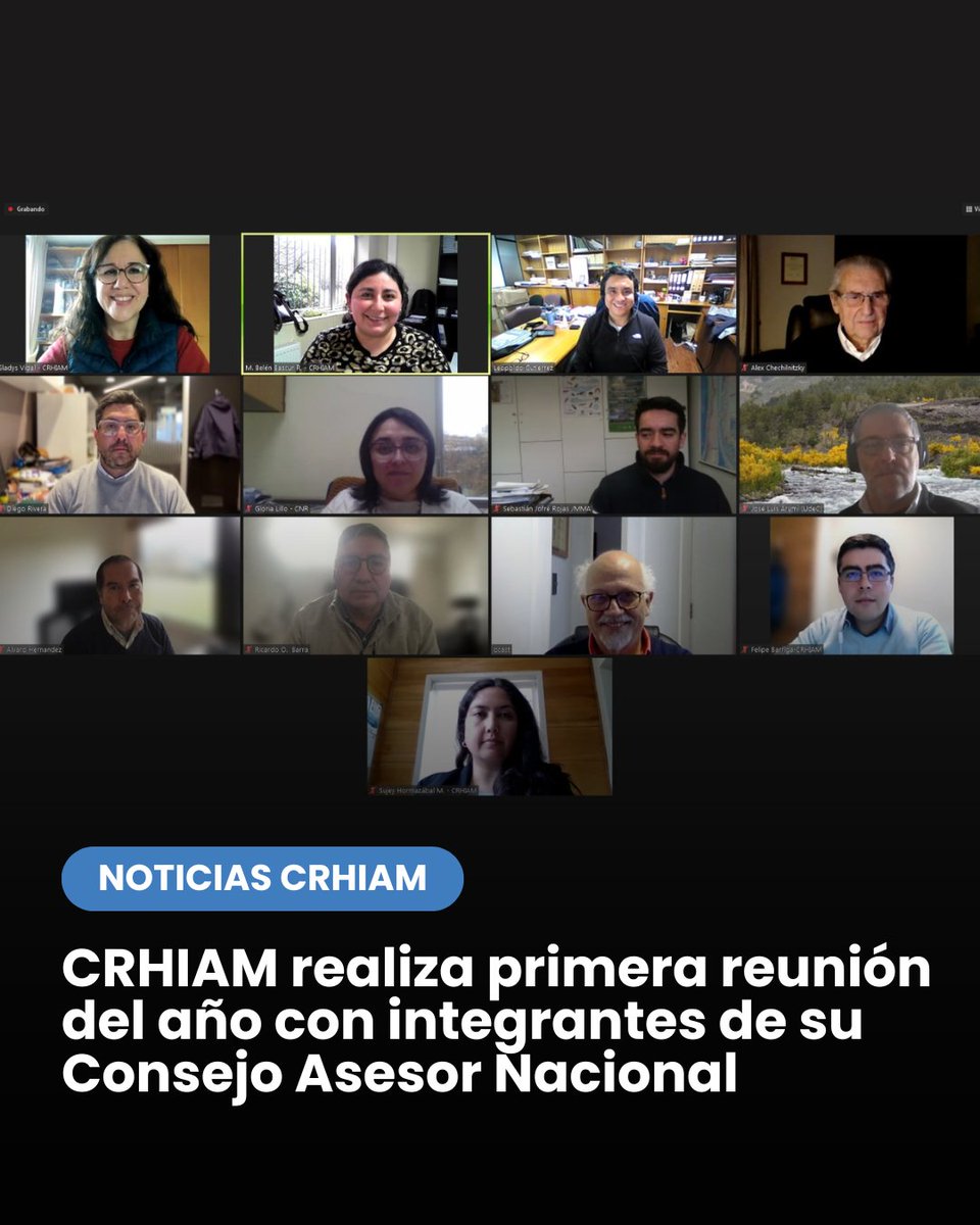 💧 Enfrentar los desafíos actuales en torno al agua requiere diálogo, colaboración y visión de futuro. Por ello, el Consejo Académico de #CRHIAM sostuvo su primera reunión del año junto al Consejo Asesor Nacional, conformado por representantes del sector público y privado.