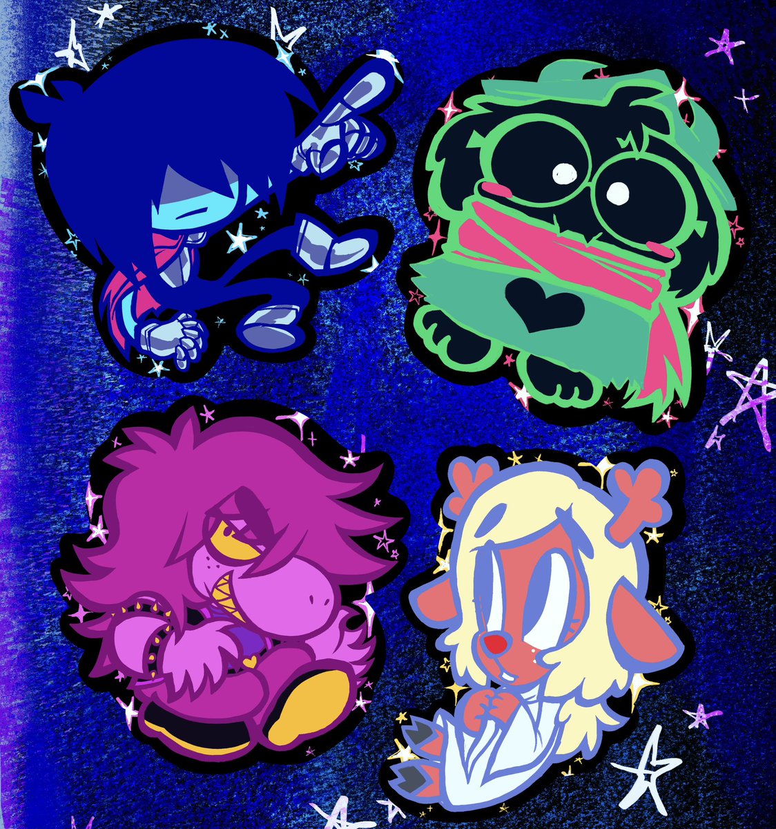 If you saw me post these yesterday..No you didnt #deltarune
