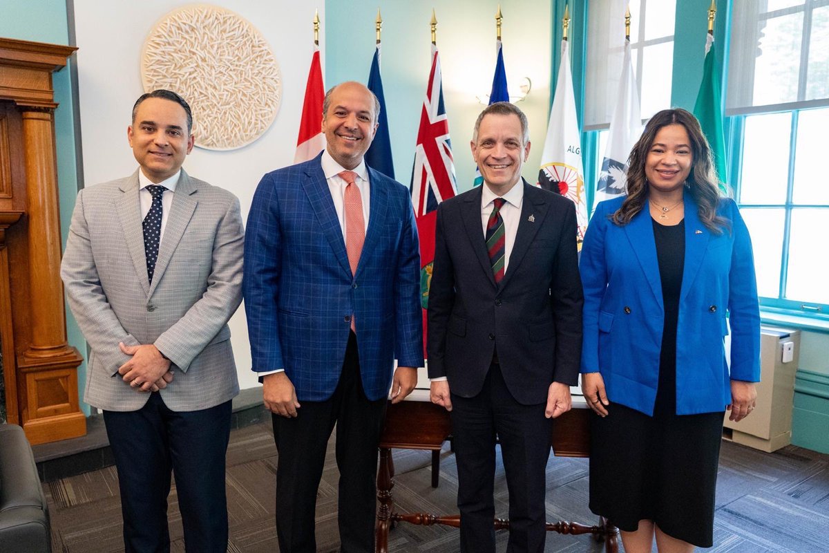 Dominican Embassy in Canada (@rdencanada) on Twitter photo Hoy, visitamos la Alcaldía de Ottawa (<a href="/ottawacity/">City of Ottawa</a>) donde fuimos recibidos por Su Señoría Mark Sutcliffe (<a href="/_MarkSutcliffe/">Mark Sutcliffe</a>). Durante el encuentro, conversamos sobre las iniciativas y proyectos que estamos impulsando desde nuestra Misión Diplomática, y como las mismas pudieran Hoy, visitamos la Alcaldía de Ottawa (<a href="/ottawacity/">City of Ottawa</a>) donde fuimos recibidos por Su Señoría Mark Sutcliffe (<a href="/_MarkSutcliffe/">Mark Sutcliffe</a>). Durante el encuentro, conversamos sobre las iniciativas y proyectos que estamos impulsando desde nuestra Misión Diplomática, y como las mismas pudieran