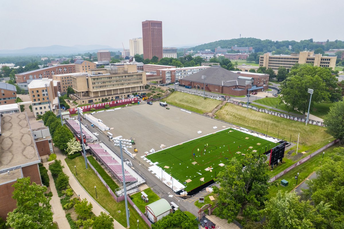 Garber getting a facelift! 🚜🚧

#GorillaLacrosse🦍 X #Flagship🚩
