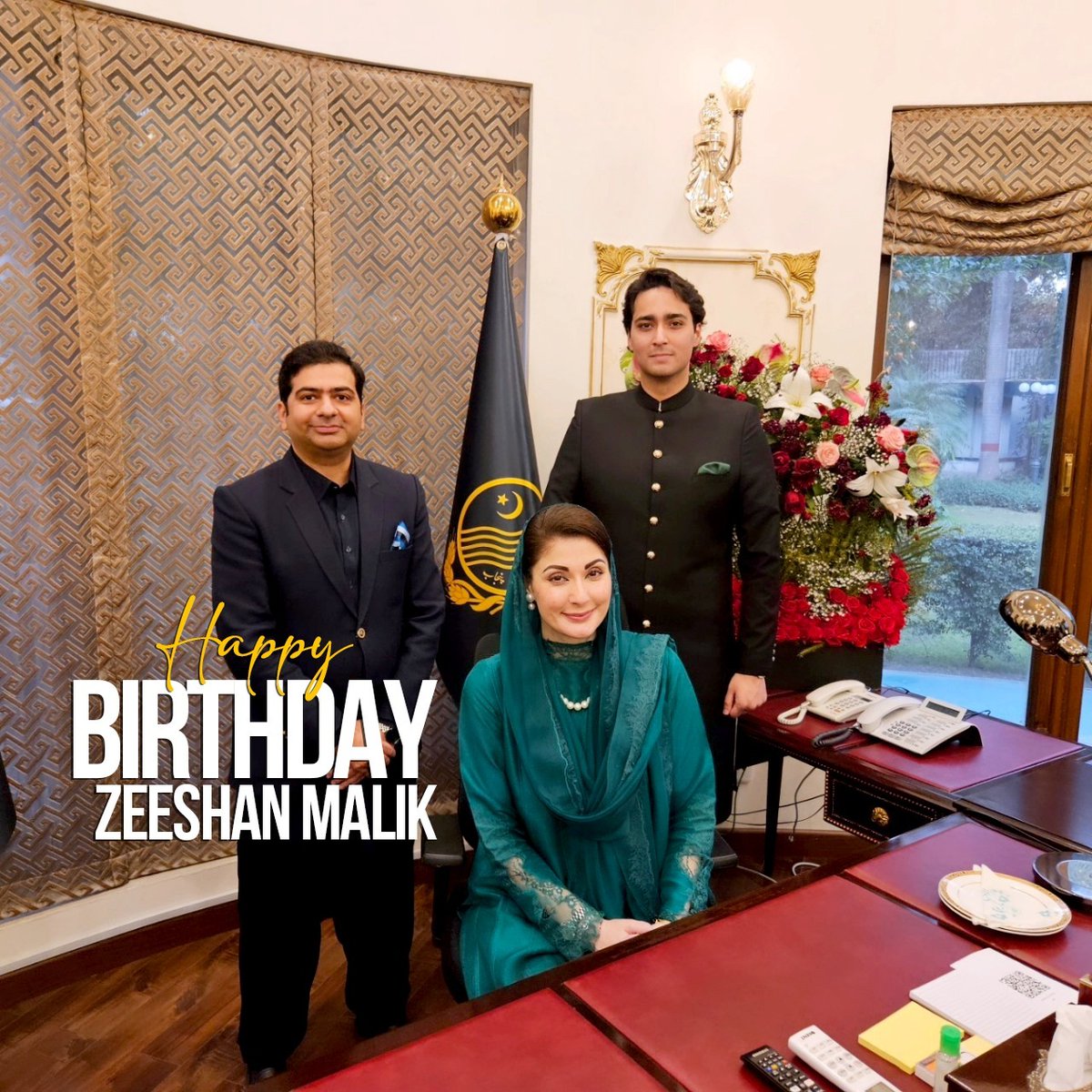 Hamza Ali Khattak (@hamzaktk_1) on Twitter photo 🥳 زیشان بھائی، سالگرہ مبارک ہو! 🎈 آپ کا دن خوشیوں سے بھرپور ہو اور زندگی ہر پل مسکراہٹ لائے! 💖
<a href="/MaryamNSharif/">Maryam Nawaz Sharif</a> <a href="/ZeshanMalick/">Zeeshan Malik</a>
#HBDzeeshanmalik #زیشان_ملک 🥳 زیشان بھائی، سالگرہ مبارک ہو! 🎈 آپ کا دن خوشیوں سے بھرپور ہو اور زندگی ہر پل مسکراہٹ لائے! 💖
<a href="/MaryamNSharif/">Maryam Nawaz Sharif</a> <a href="/ZeshanMalick/">Zeeshan Malik</a>
#HBDzeeshanmalik #زیشان_ملک