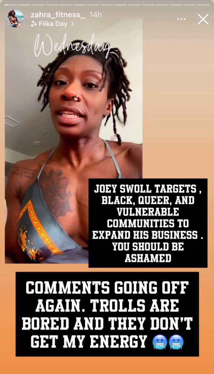 No, I didn’t “target” you because you’re black and queer. I did a video on you because you filmed someone in the gym doing a legitimate exercise to laugh at and make fun of him, who was also happens to be a minority and first responder. I did a video on you because you’re a