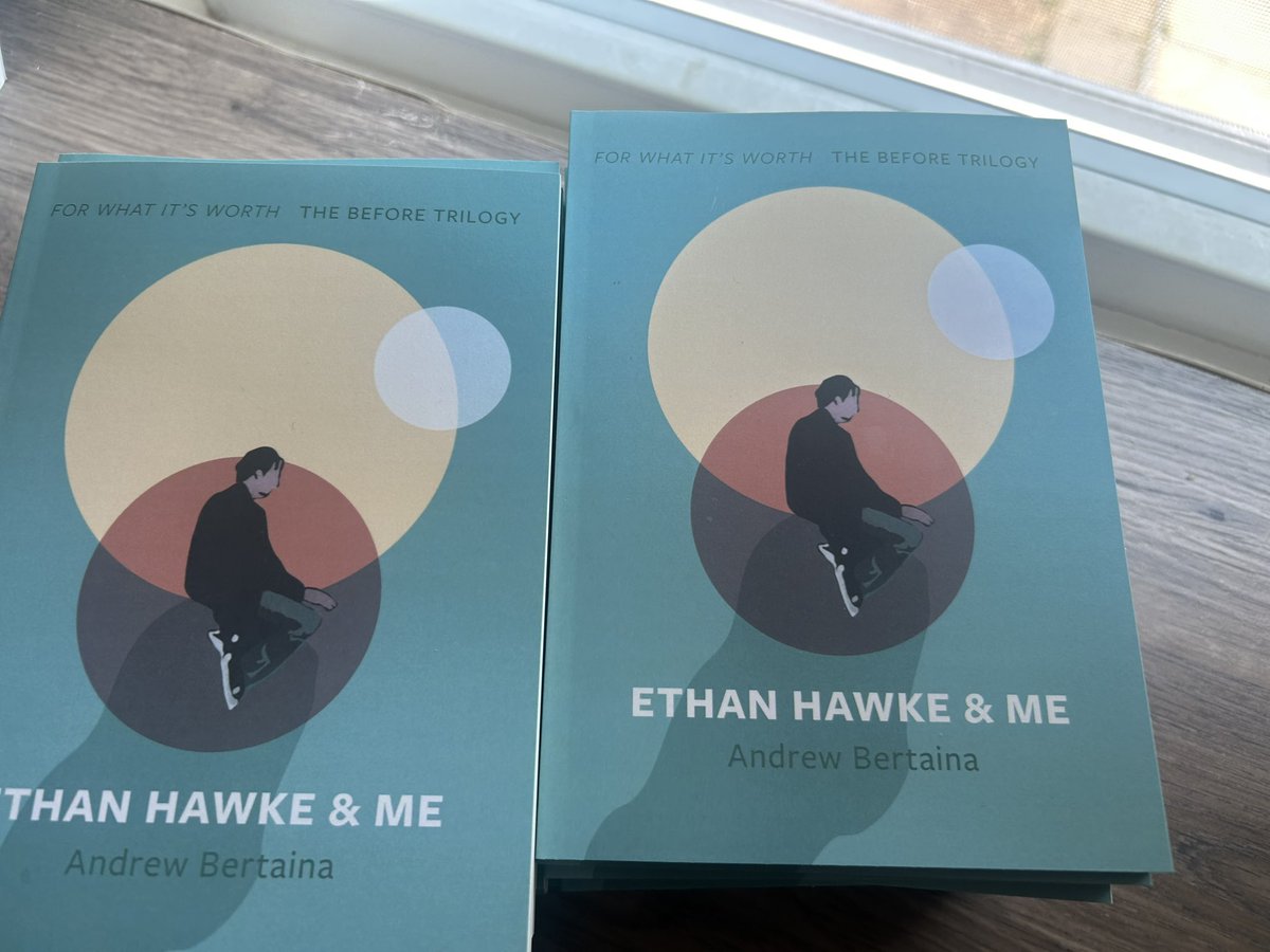 If anyone thinks they might be interested in reviewing please DM, and I am happy to send along a copy of Ethan Hawke &amp; Me. Good for your love of memoir or movies :)