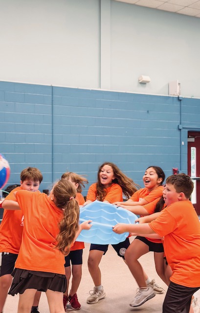 SCSSeahawks's tweet photo. Goodbye 4th grade, Hello 5th! Our rising 5th graders broke into teams for their year end party and played lots of games! Special thanks to Screen East for the cool shirts! #endofyear #catholicschool #catholiceducation https://t.co/Mtzl7nup87