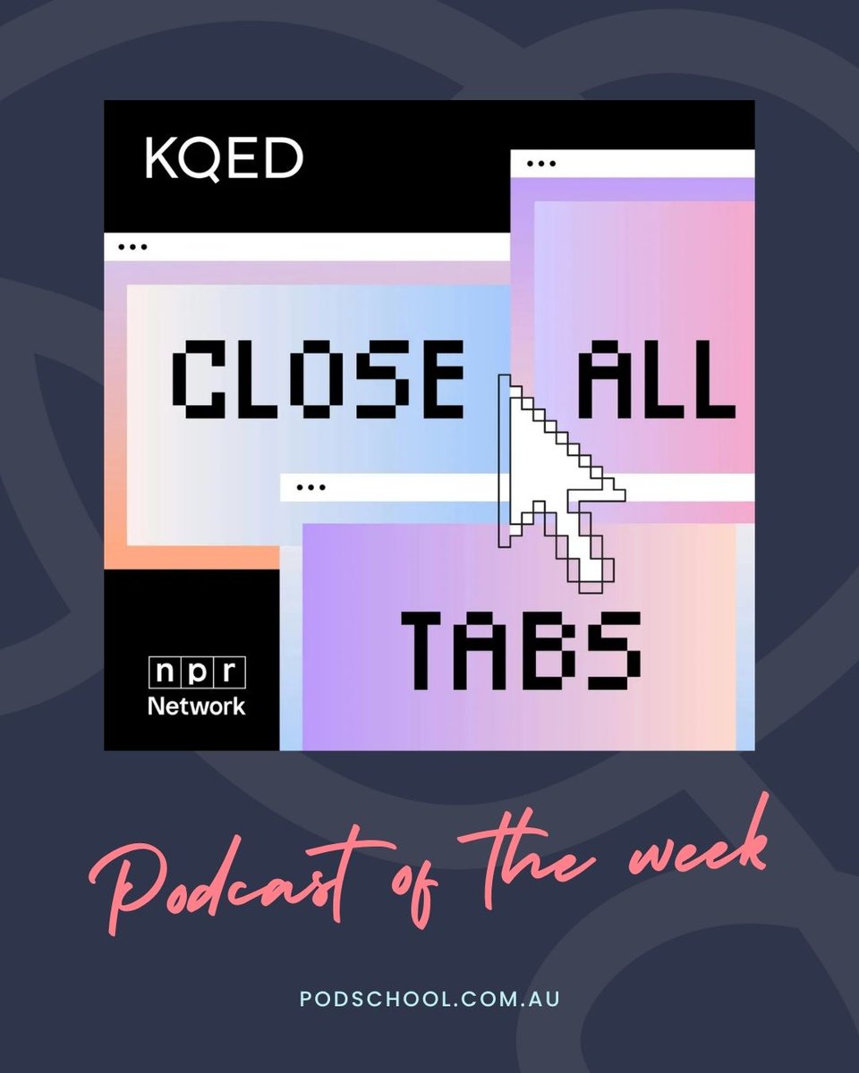 RachelCorbett's tweet image. This week's #podcastrecommendation is a show for anyone who's ever opened 37 browser tabs trying to make sense of the internet.
open.spotify.com/show/6LAJFHnGK…