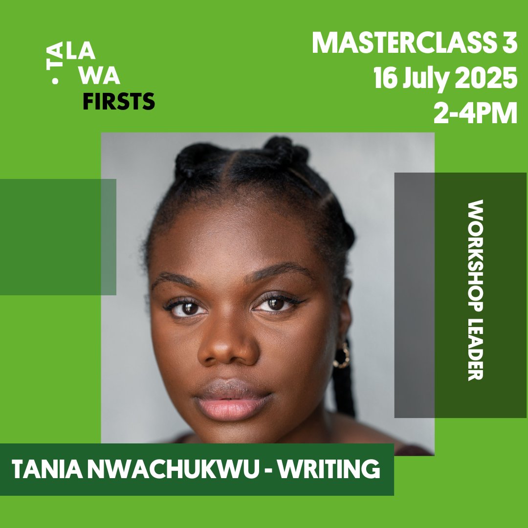 TalawaTheatreCo's tweet image. MASTERCLASS 1 (9 July): Performance workshop with TD Moyo
MASTERCLASS 2 (16 July 11am-1pm): Movement workshop with Mateus Daniel
MASTERCLASS 3 (16 July 2-4pm): Writing workshop with Tania Nwachukwu
Book now: eventbrite.com/cc/talawa-firs…