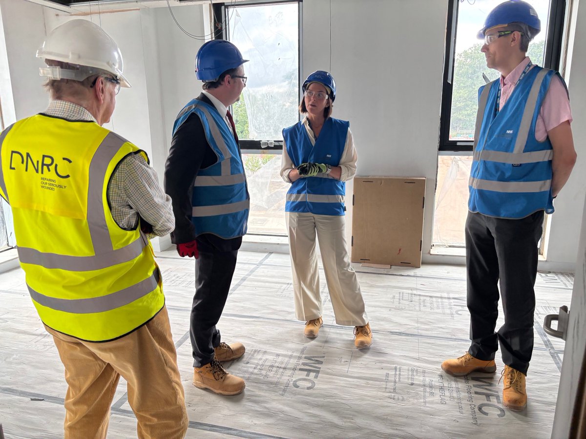 National Rehabilitation Centre NRC UK (@nrcrehabuk) on Twitter photo We recently welcomed MP <a href="/AlexJJNorris/">Alex Norris MP</a> to the NRC for a full tour.
He said: "Having the first ever NRC delivering cutting-edge treatments nearby, run by <a href="/nottmhospitals/">Nottingham University Hospitals</a>, is a fantastic opportunity for the residents in Nottingham and Kimberley - for both treatment and training." We recently welcomed MP <a href="/AlexJJNorris/">Alex Norris MP</a> to the NRC for a full tour.
He said: "Having the first ever NRC delivering cutting-edge treatments nearby, run by <a href="/nottmhospitals/">Nottingham University Hospitals</a>, is a fantastic opportunity for the residents in Nottingham and Kimberley - for both treatment and training."