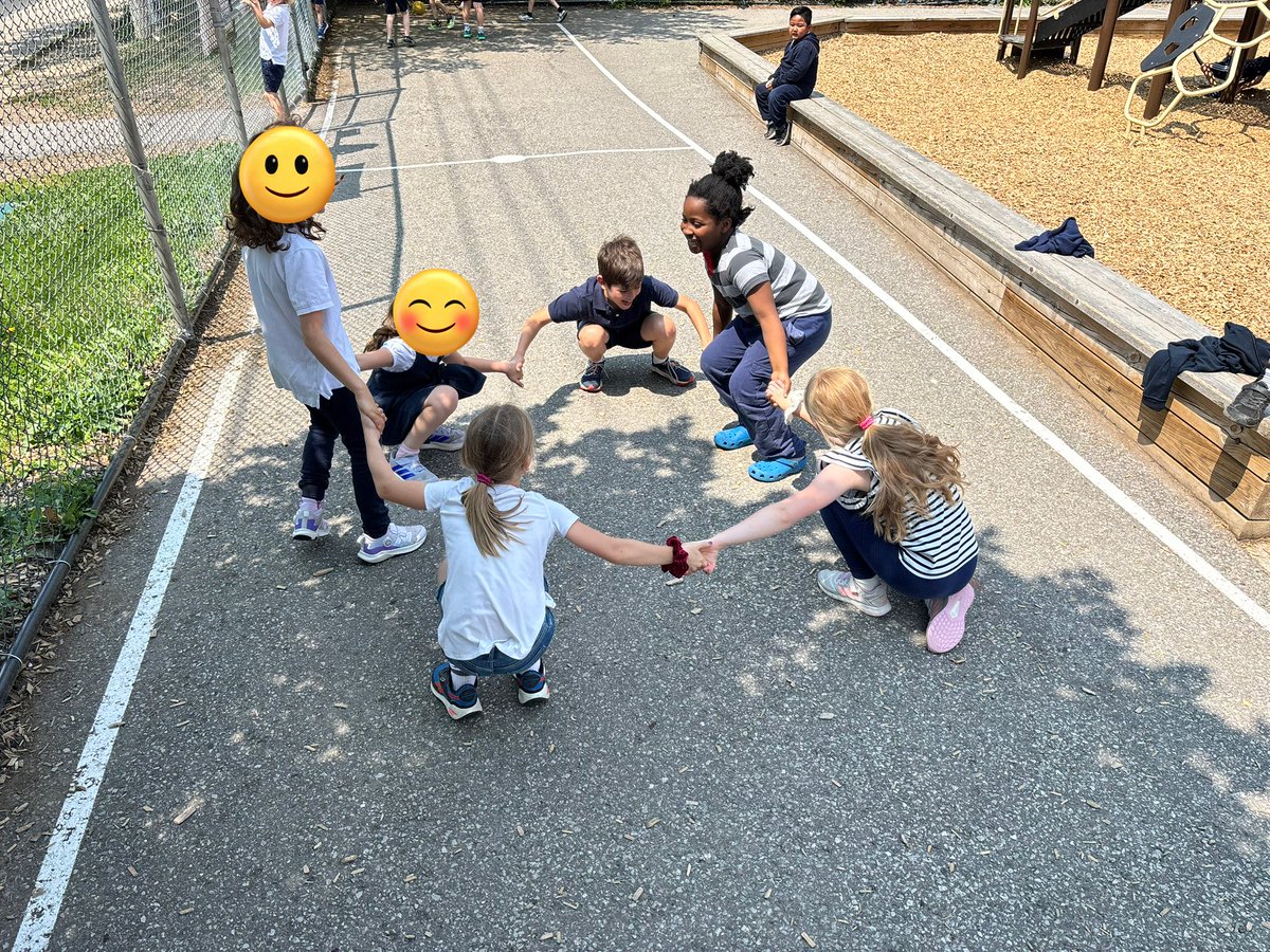 A beautiful recess at St. Anselm today! ❤️