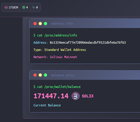 solixchain's tweet photo. @WLY31323797 @pumpdotfun Your balance is ok. 

No tg, we'll launch discord server soon https://t.co/UONFKqFZQc