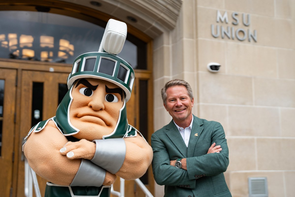 Today, we're celebrating 100 years of the iconic MSU Union! The official groundbreaking ceremony for the building took place in June of 1923. The space has been a gathering place for Spartans ever since.